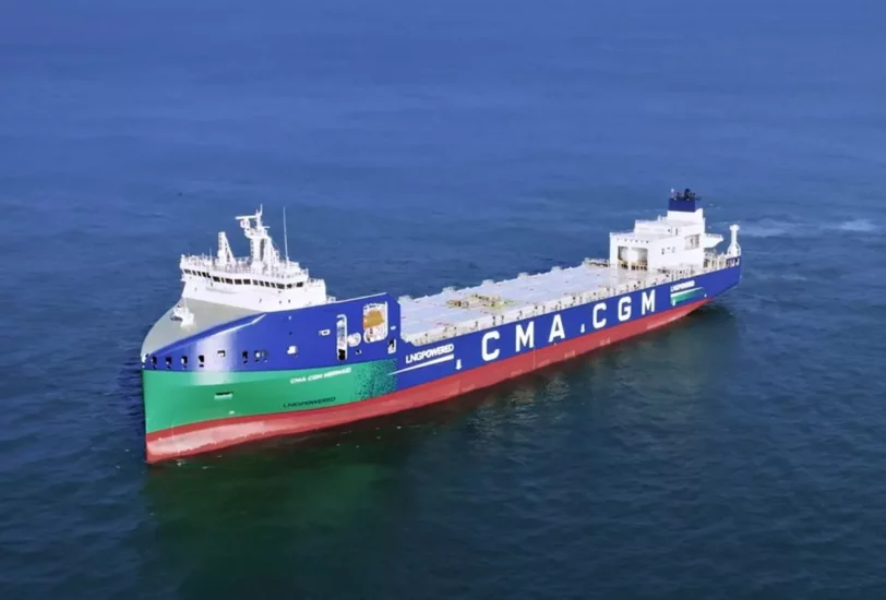 Un navire CMA CGM