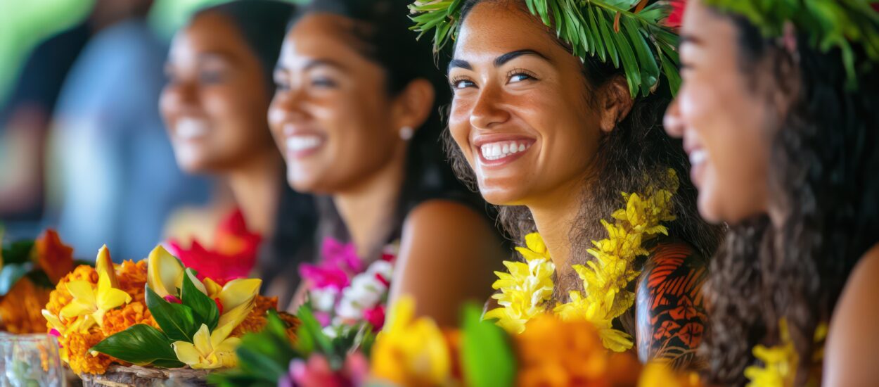 Green corporate activities, reducing waste and promoting the circular economy in planning Pacific Islander activities.