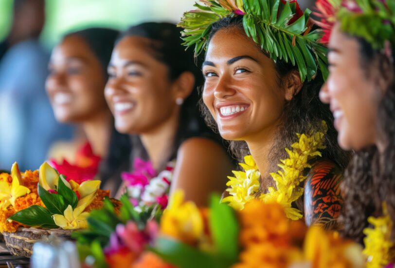 Green corporate activities, reducing waste and promoting the circular economy in planning Pacific Islander activities.