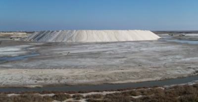 La Camargue produit à elle seule 1 million de tonnes de sel marin chaque année en moyenne